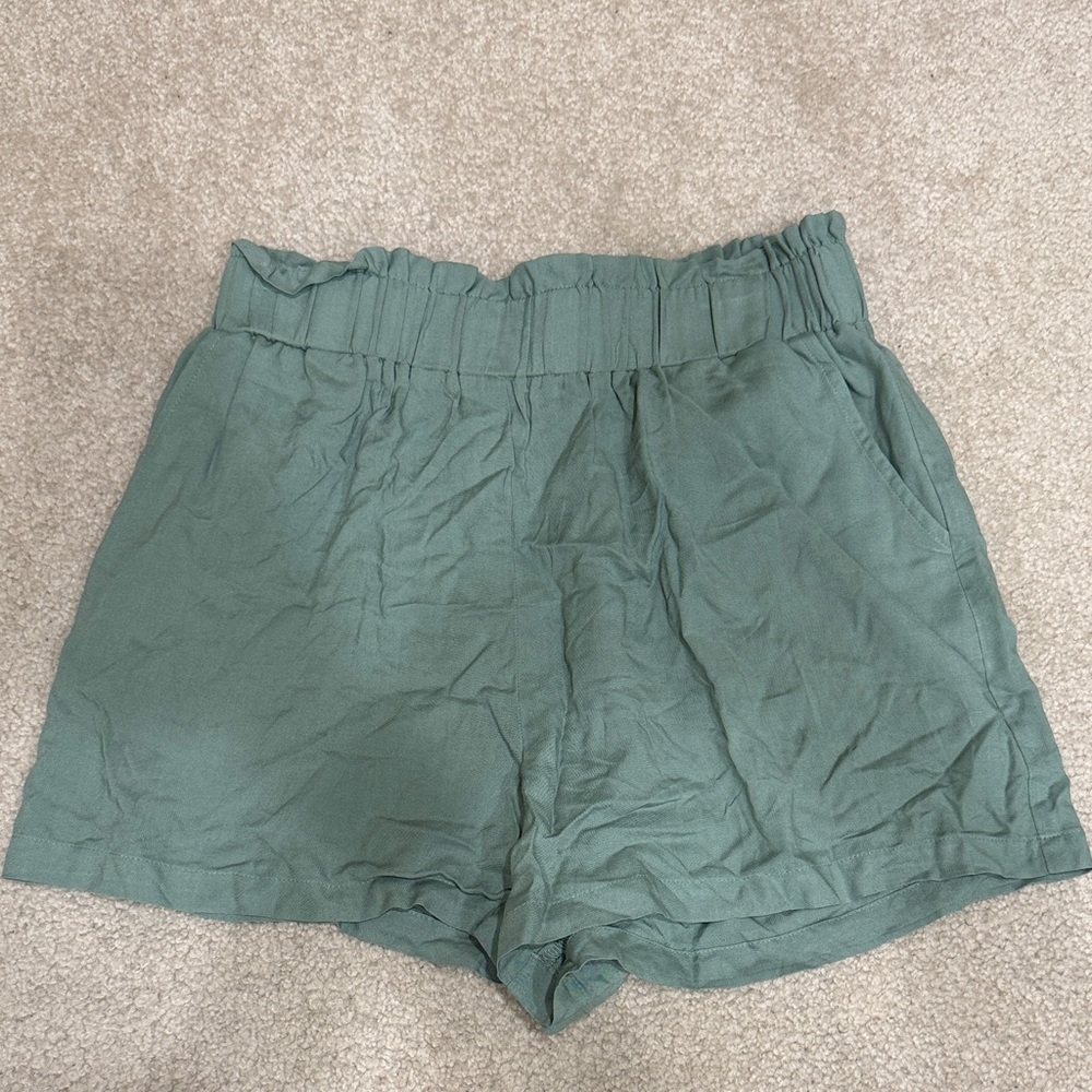 Green Women's Shorts